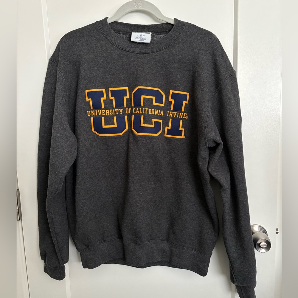UC Irvine Gray Crewneck Sweatshirt